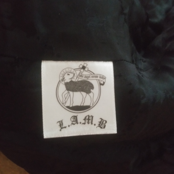 L.A.M.B Gwen Stefani Plaid Wool Peacoat Jacket - Picture 10 of 11